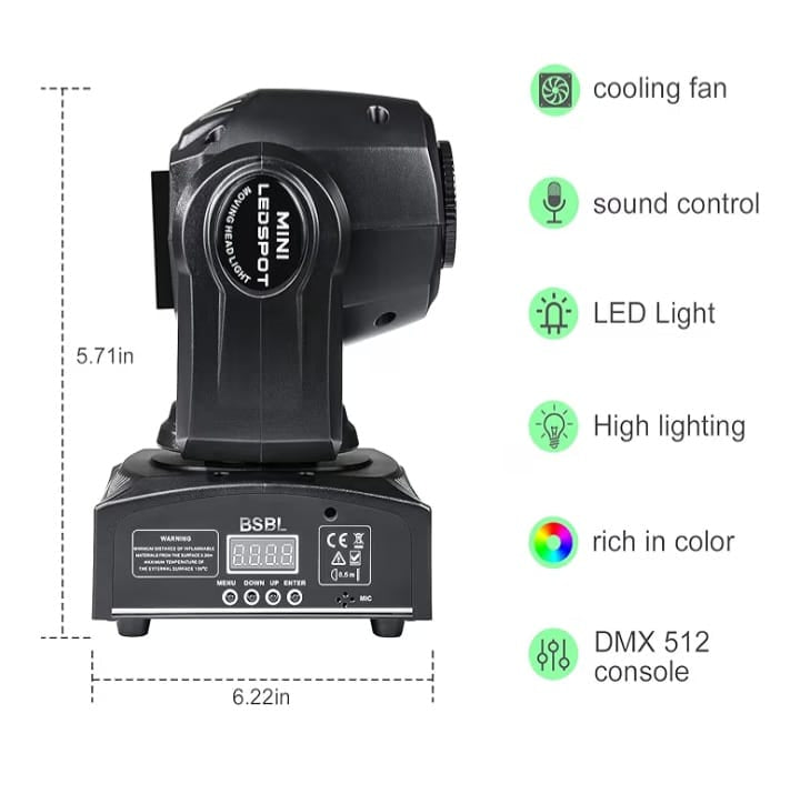 30W LED Moving Head DJ Stage Light