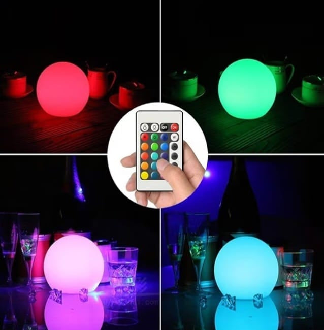 RGB Floating Pool Ball Light