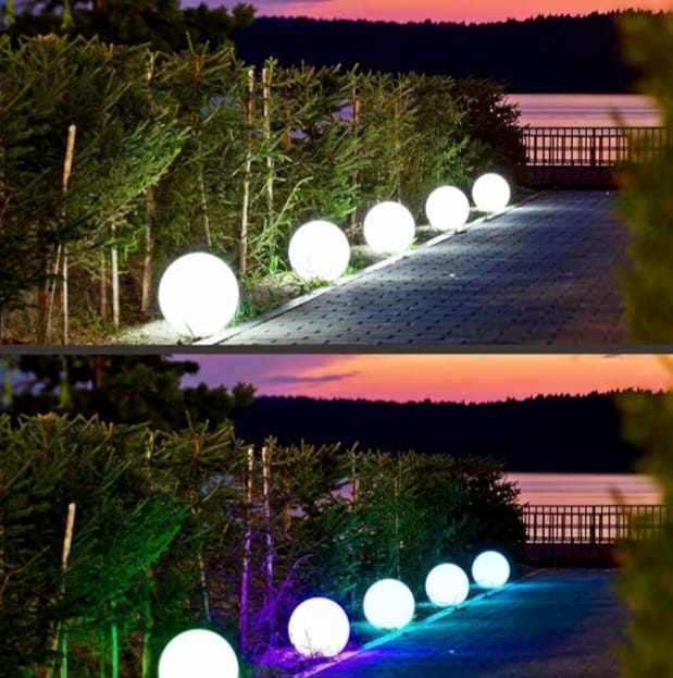 RGB Floating Pool Ball Light