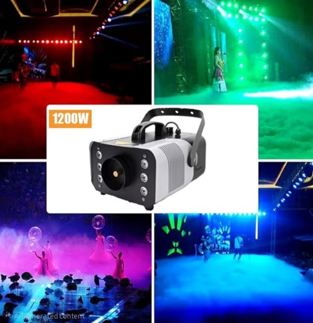 1200W RGB LED Fog Smoke Machine