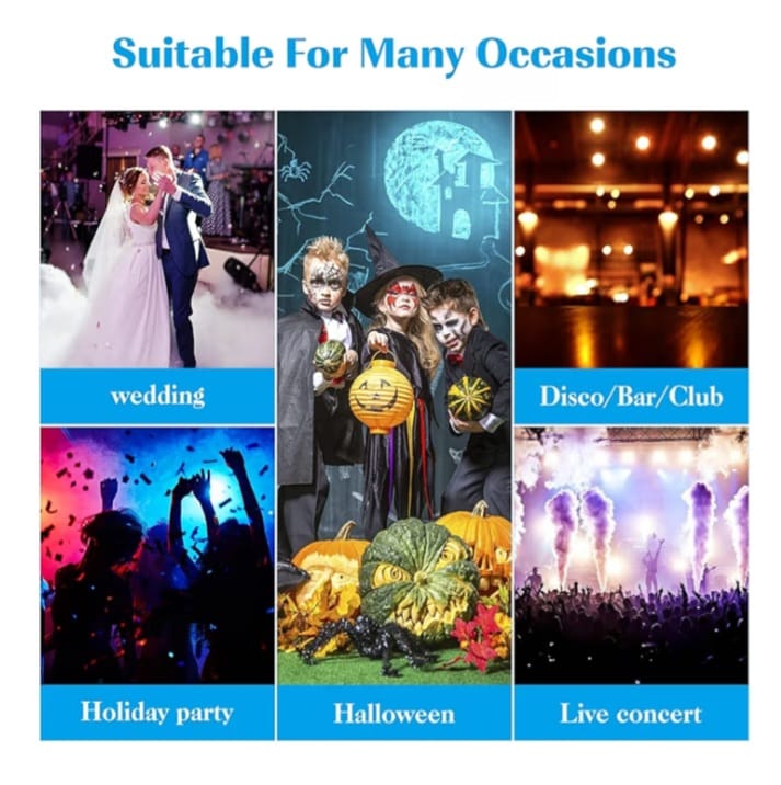 1200W RGB LED Fog Smoke Machine