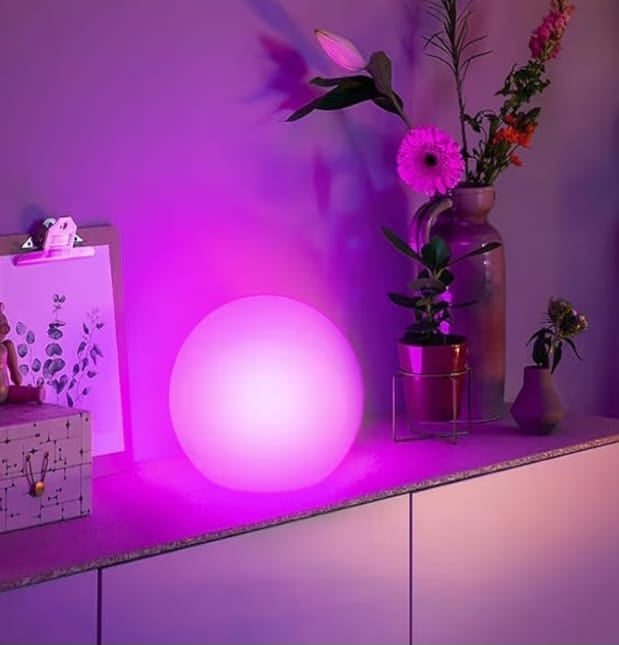 10-Inch RGB LED Ball Light
