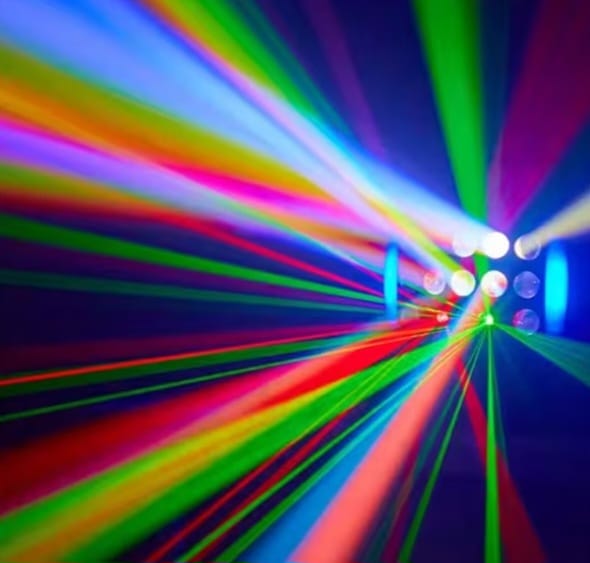 4-in-1 RGBW DJ Stage Party Light