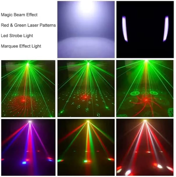 4-in-1 RGBW DJ Stage Party Light
