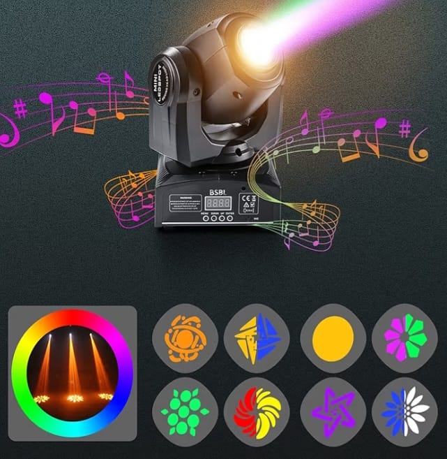 30W LED Moving Head DJ Stage Light