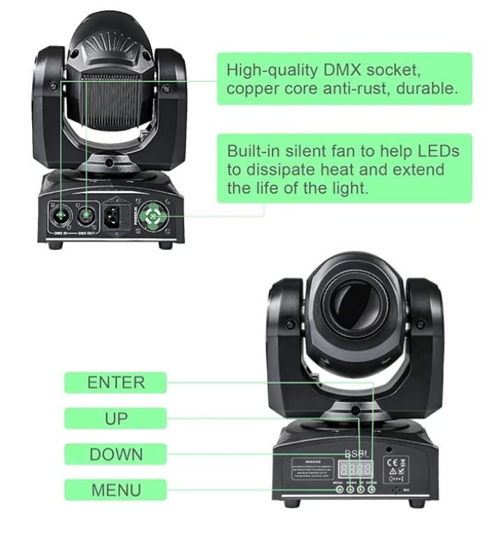 30W LED Moving Head DJ Stage Light