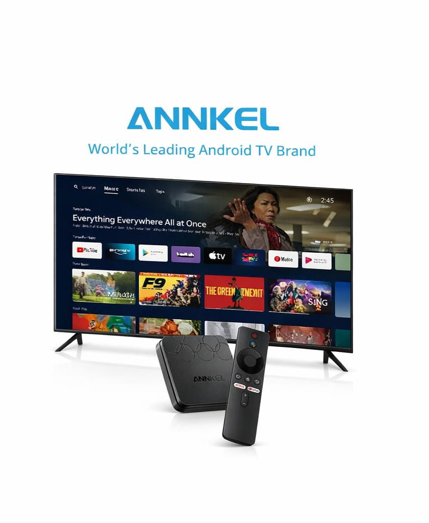 ANNKEL OLYMPIC Android TV Box - 8K | Google TV and Voice Control