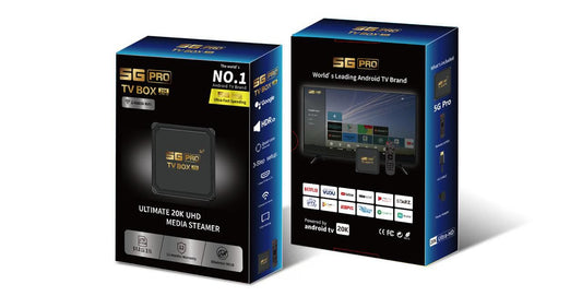 5G PRO TV Box - 20K UHD | 512GB | 1TB | Android TV