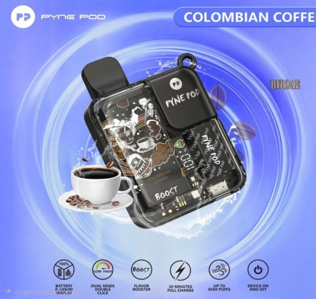 Pyne Pod 8500 Disposable Vape – Premium Vaping Experience in Dubai